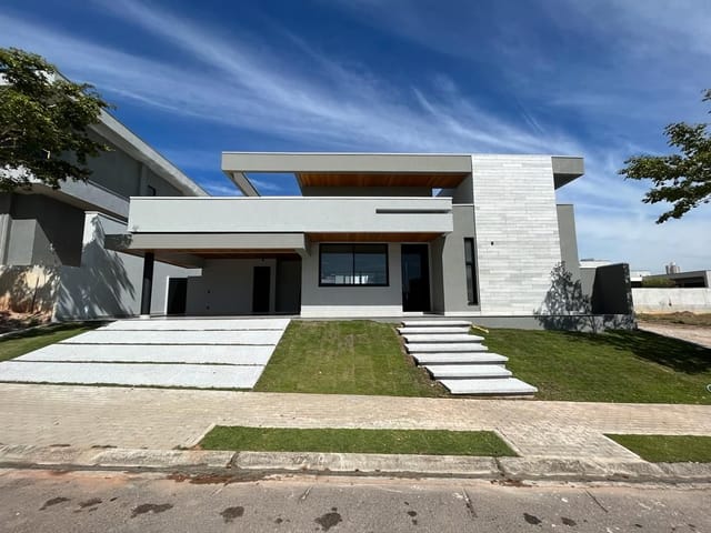 Foto do Casa - Casa térrea nova com 4 dormitórios à venda, 300 m² por R$ 3.100.000 - Condomínio Residencial Colinas do Paratehy - São José dos Campos/SP | RUSSI IMÓVEIS