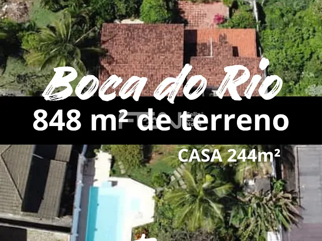 Casa 7 quartos e 1 banheiro, à venda, no bairro Boca do Rio em Salvador