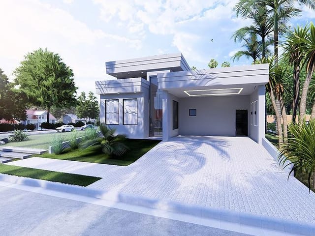 Casa com 303m² 3 quartos e 2 banheiros, à venda, no bairro Parque Brasil 500 em Paulínia