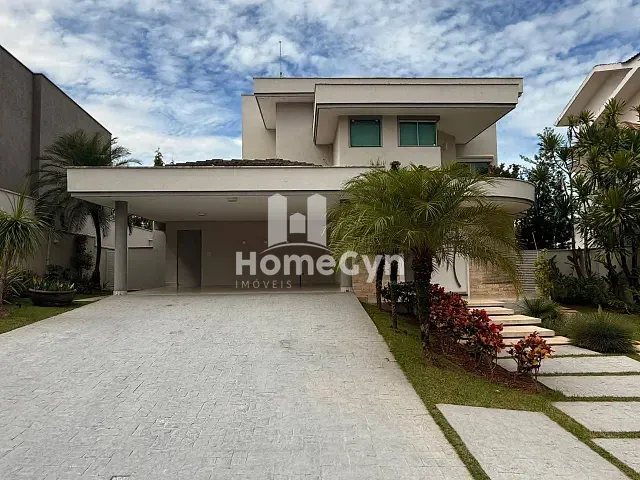 Sobrado com 676m² 4 quartos e 5 banheiros, à venda, no bairro Residencial Alphaville Flamboyant em Goiânia