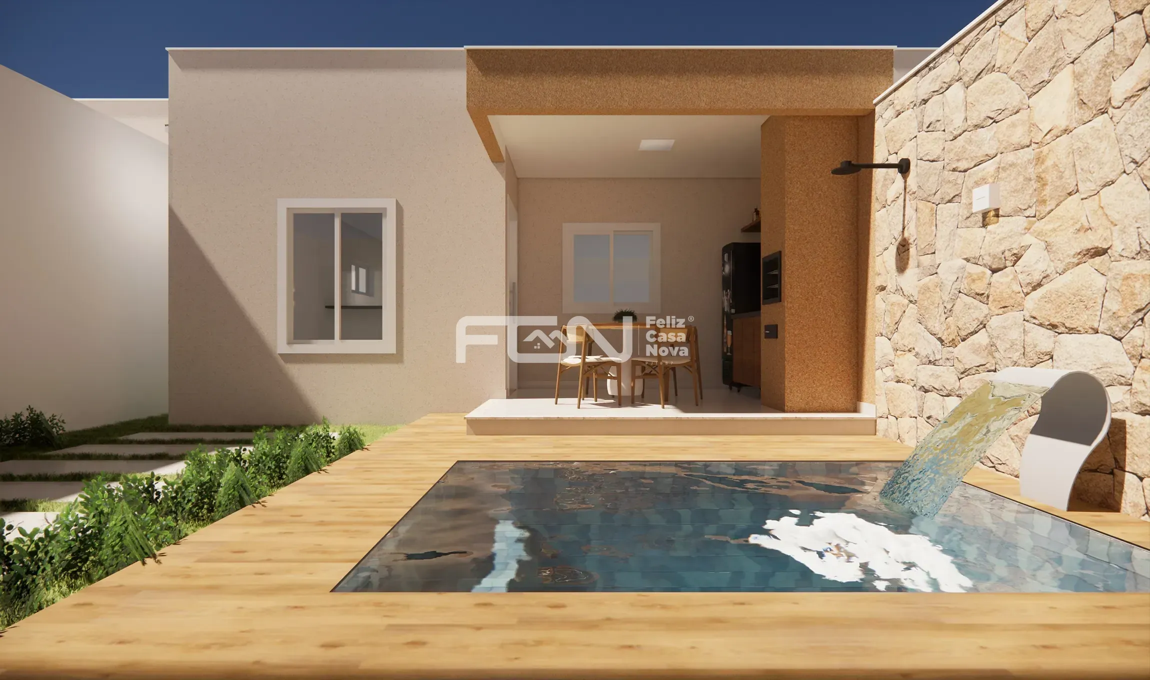 Casa, 2 quartos, 65 m² - Foto 1