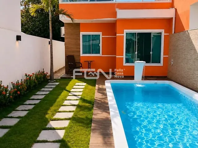 Casa 2 quartos e 2 banheiros, à venda, no bairro Jauá (Abrantes) em Camaçari