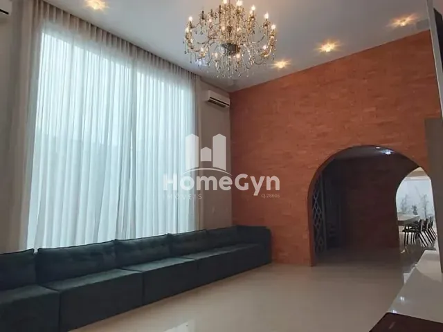 Casa com 450m² 3 quartos e 5 banheiros, para alugar, no bairro Alphaville Flamboyant Residencial Araguaia em Goiânia