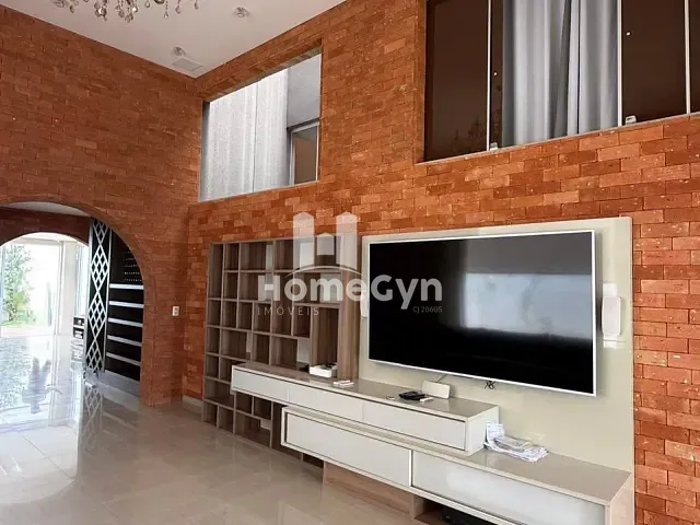 Casa com 450m² 3 quartos e 5 banheiros, para alugar, no bairro Alphaville Flamboyant Residencial Araguaia em Goiânia
