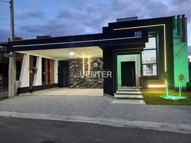Casa com 253m² 3 quartos e 3 banheiros, à venda, no bairro Loteamento Residencial Pérola do Vale em Tremembé