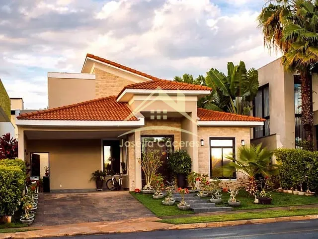 Casa com 408m² 3 quartos e 5 banheiros, à venda, no bairro Condomínio Residencial Florais da Mata em Várzea Grande