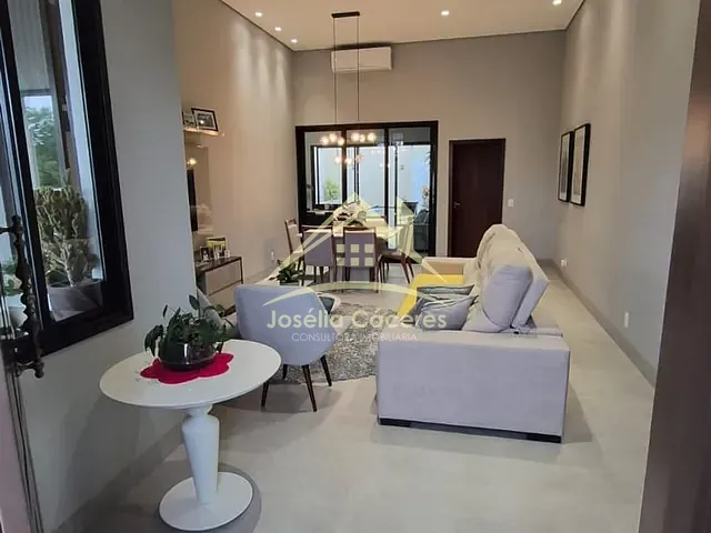 Casa com 408m² 3 quartos e 5 banheiros, à venda, no bairro Condomínio Residencial Florais da Mata em Várzea Grande