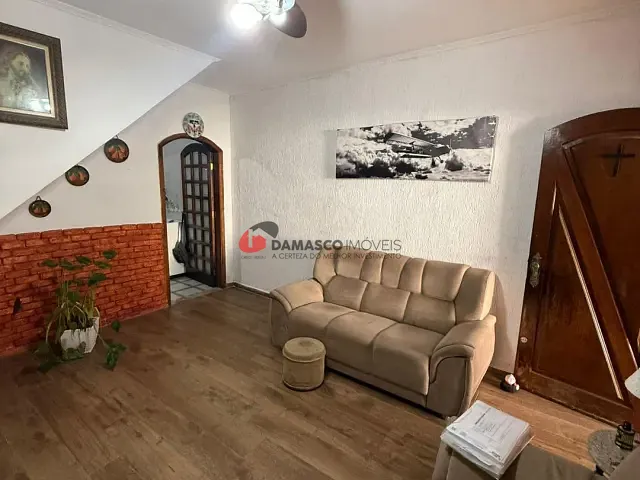 Casa com 100m² 3 quartos e 2 banheiros, à venda, no bairro Santo Antônio em São Caetano do Sul