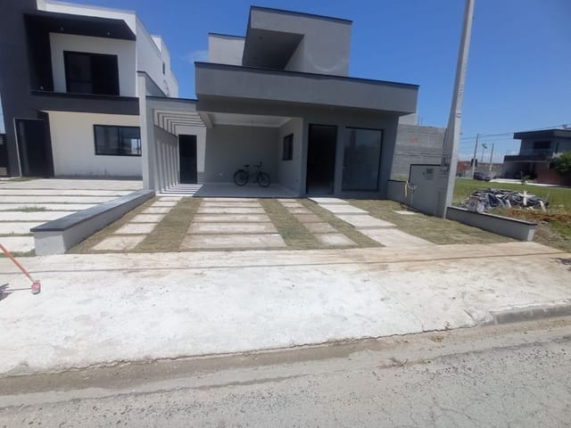 Foto do Casa - Casa no Condominio Bosque dos Manacás com 3 dormitórios à venda, 111 m² por R$ 768.000 - Jardim Jacinto - Jacareí/SP | RUSSI IMÓVEIS