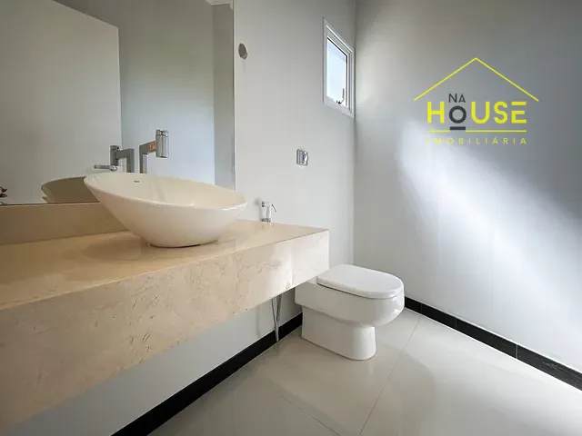 Casa com 450m² 3 quartos e 5 banheiros, para alugar, no bairro Residencial Eco Village I em São José do Rio Preto
