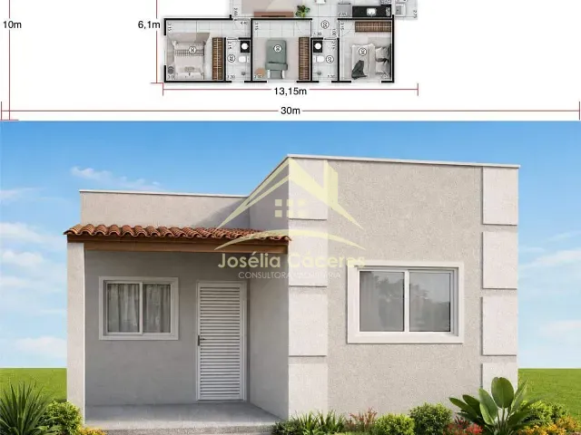 Casa com 300m² 3 quartos e 2 banheiros, à venda, no bairro Parque Residencial Tropical Ville em Cuiabá