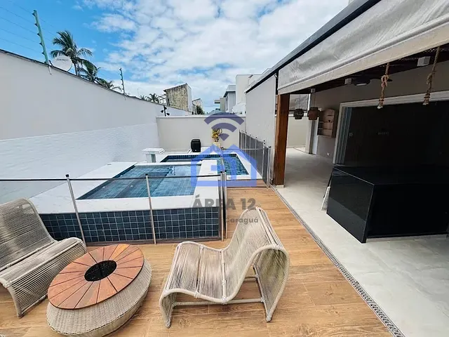 Casa 4 quartos e 5 banheiros, à venda, no bairro Costa Nova em Caraguatatuba