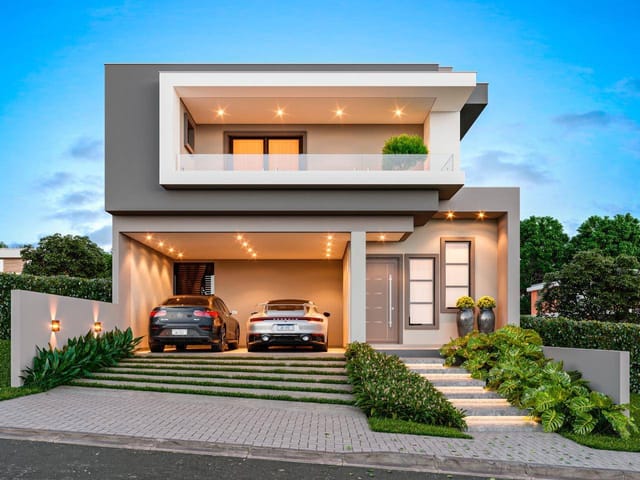 Casa com 300m² 4 quartos e 5 banheiros, à venda, no bairro Colônia Dona Luíza em Ponta Grossa
