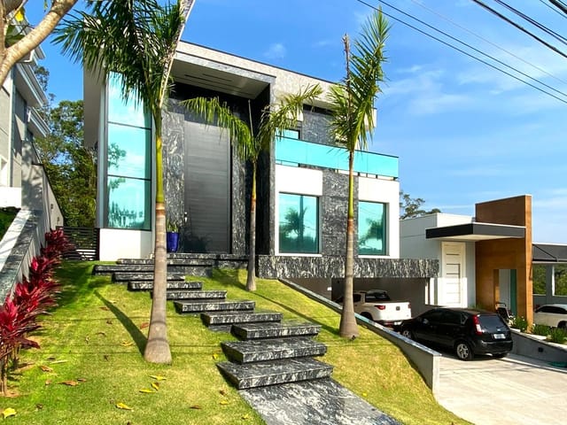 Foto do Casa - Casa à venda, Condomínio Reserva Santa Maria, Jardim do Golf I, Jandira, SP I 5 Dormitórios, 5 suítes, Espaço Gourmet, 650m² | Eleve Imóveis