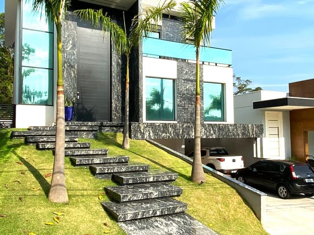 Foto do Casa - Casa à venda, Condomínio Reserva Santa Maria, Jardim do Golf I, Jandira, SP I 5 Dormitórios, 5 suítes, Espaço Gourmet, 650m² | Eleve Imóveis