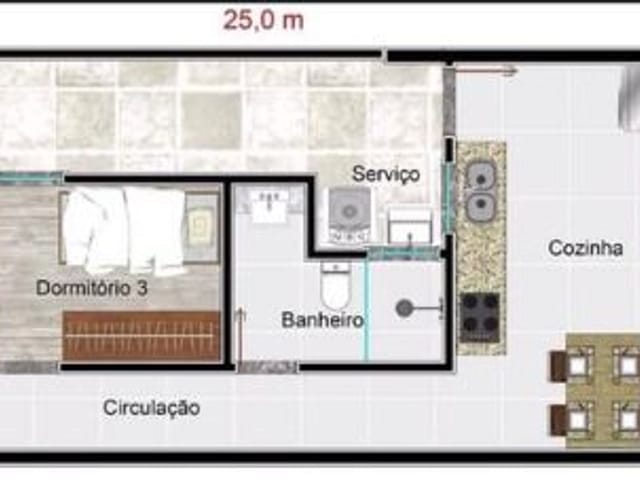 Foto do Casa - Casa com 3 dormitórios à venda, 71 m² por R$ 260.000,00 - Jardim Satélite - São José dos Campos/SP | RUSSI IMÓVEIS
