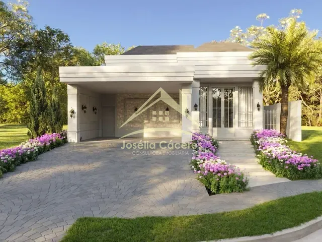 Casa com 456m² 4 quartos e 6 banheiros, à venda, no bairro Condomínio Residencial Florais da Mata em Várzea Grande