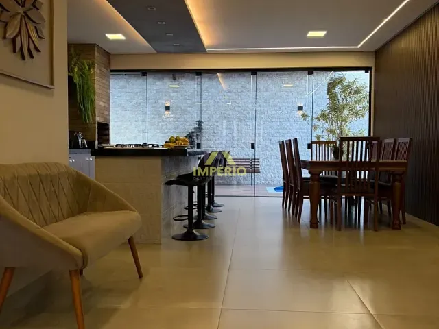 Casa com 300m² 3 quartos e 5 banheiros, à venda, no bairro Residencial Central Parque em Salto