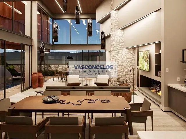 Casa com 460m² 5 quartos e 8 banheiros, à venda, no bairro Condomínio Residencial Jaguary em São José dos Campos