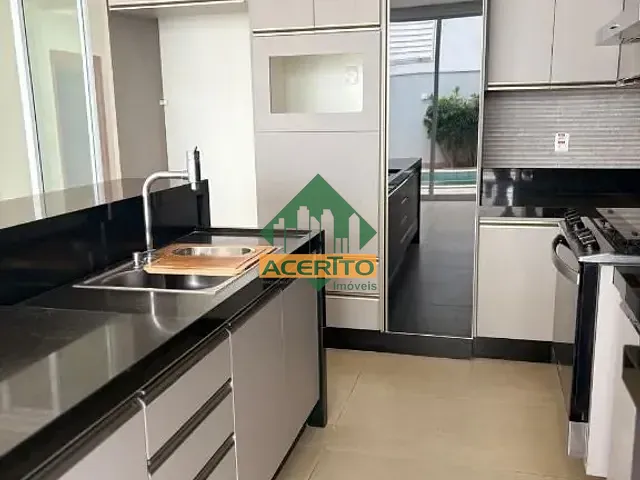 Casa com 460m² 3 quartos e 5 banheiros, para alugar, no bairro Condomínio Vila Toscana em Araçatuba