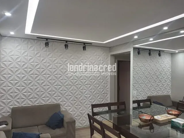 Apartamento 2 quartos e 1 banheiro, à venda, no bairro RESIDENCIAL PIAZZA TOSCANA em Londrina