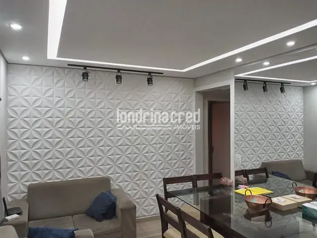 Apartamento 2 quartos e 1 banheiro, à venda, no bairro RESIDENCIAL PIAZZA TOSCANA em Londrina