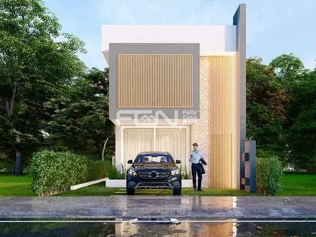 Casa com 110m² 3 quartos e 2 banheiros, à venda, no bairro Bairro Novo em Camaçari