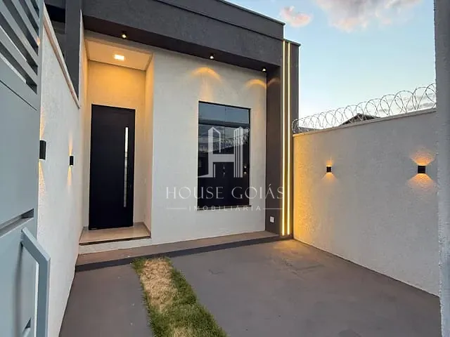 Casa com 125m² 2 quartos e 2 banheiros, à venda, no bairro Residencial Santa Fé I em Goiânia