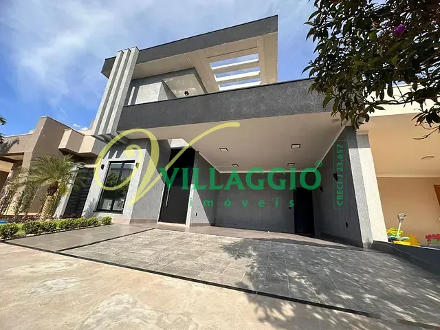 Casa com 275m² 3 quartos e 5 banheiros, à venda, no bairro Village Damha Rio Preto III em São José do Rio Preto