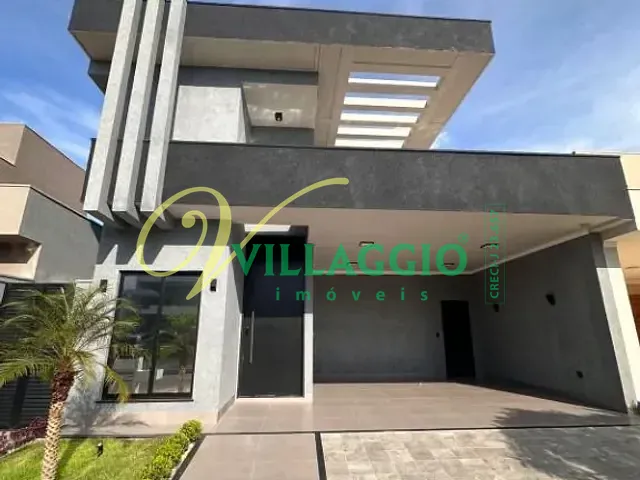 Casa com 275m² 3 quartos e 5 banheiros, à venda, no bairro Village Damha Rio Preto III em São José do Rio Preto