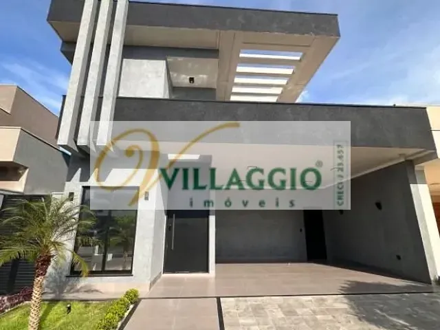 Casa com 275m² 3 quartos e 5 banheiros, à venda, no bairro Village Damha Rio Preto III em São José do Rio Preto