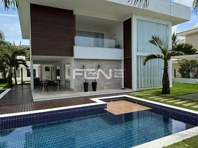 Casa 4 quartos e 5 banheiros, para alugar, no bairro Busca Vida (Abrantes) em Camaçari