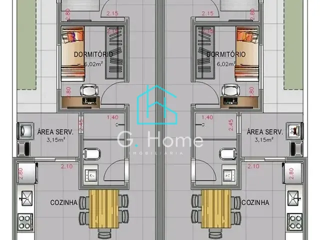 Casa com 125m² 3 quartos e 2 banheiros, à venda, no bairro Jardim Montecatini em Londrina