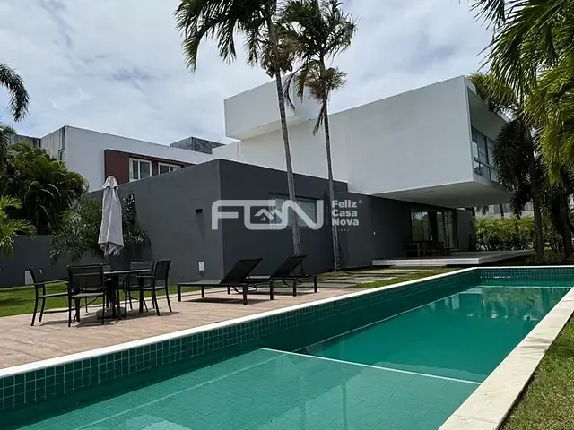 Casa 4 quartos e 7 banheiros, para alugar, no bairro Busca Vida (Abrantes) em Camaçari