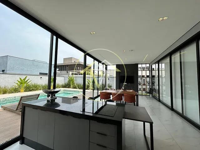 Casa com 459m² 4 quartos e 6 banheiros, à venda ou para alugar, no bairro Alphaville em Votorantim