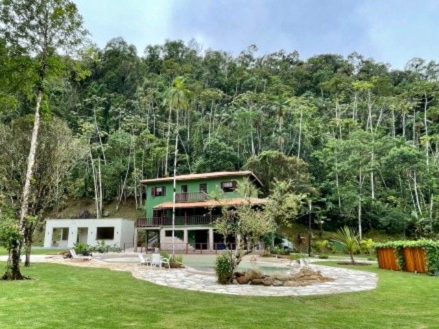 Foto do Casa - Casa com 3 dormitórios à venda, 410 m² por R$ 4.500.000,00 - Bairro Cambucá  - Ubatuba/SP | INDEPENDENCE NEGOCIOS IMOBILIARIOS LTDA