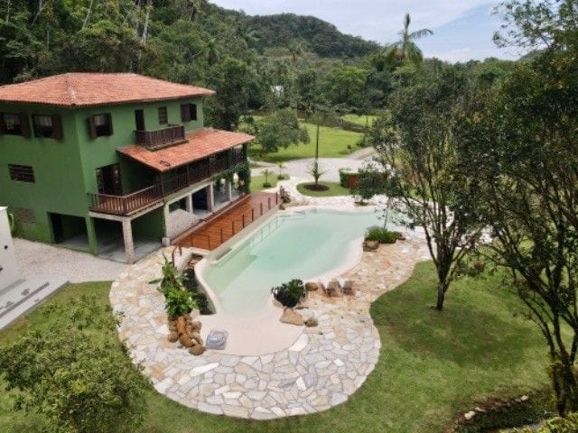Foto do Casa - Casa com 3 dormitórios à venda, 410 m² por R$ 4.500.000,00 - Bairro Cambucá  - Ubatuba/SP | INDEPENDENCE NEGOCIOS IMOBILIARIOS LTDA