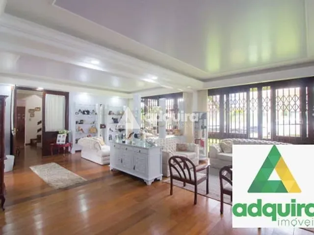 Casa 4 quartos e 7 banheiros, à venda, no bairro Jardim Carvalho em Ponta Grossa