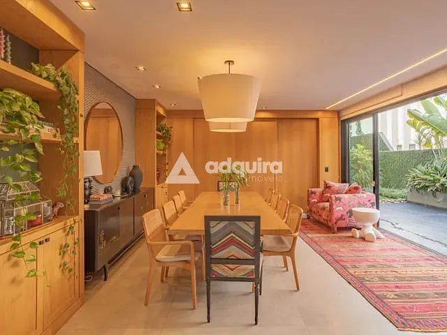 Casa com 417m² 4 quartos e 6 banheiros, à venda, no bairro Estrela em Ponta Grossa