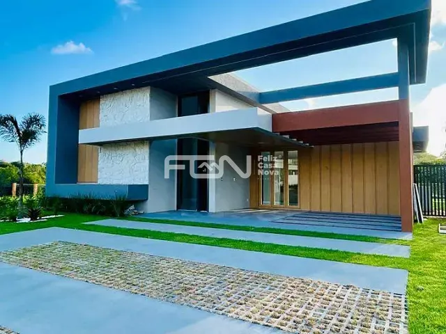 Casa com 529m² 4 quartos e 4 banheiros, à venda, no bairro Alphaville (Abrantes) em Camaçari