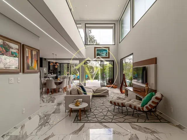 Casa com 460m² 3 quartos e 4 banheiros, à venda, no bairro Alphaville Nova Esplanada em Votorantim