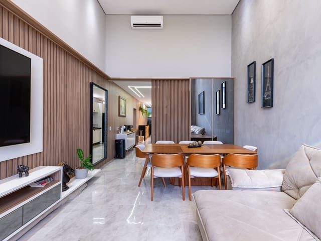 Foto do Casa - Casa com 3 dormitórios à venda, 152 m² por R$ 1.350.000,00 - Condomínio Parque Tauá - Araçari - Londrina/PR | Imobiliária GEUM