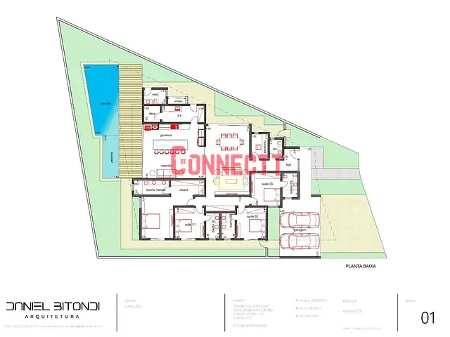 Casa com 589m² 4 quartos e 3 banheiros, à venda, no bairro Bonfim Paulista em Ribeirão Preto
