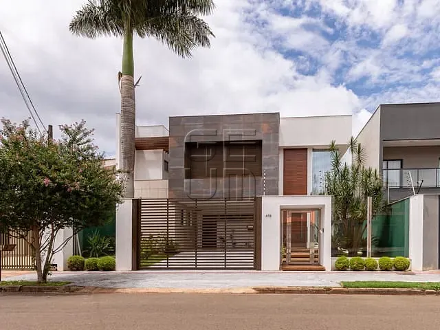 Casa com 500m² 4 quartos e 6 banheiros, à venda ou para alugar, no bairro Mediterrâneo em Londrina