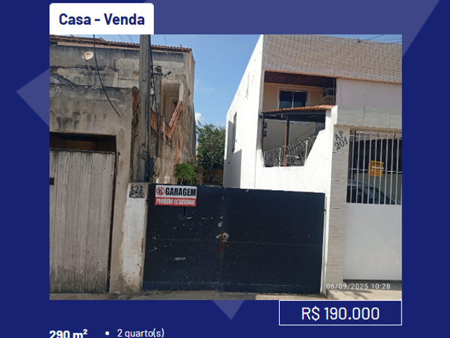 Casa com 290m² 2 quartos e 2 banheiros, à venda, no bairro Parque Turf Club em Campos dos Goytacazes