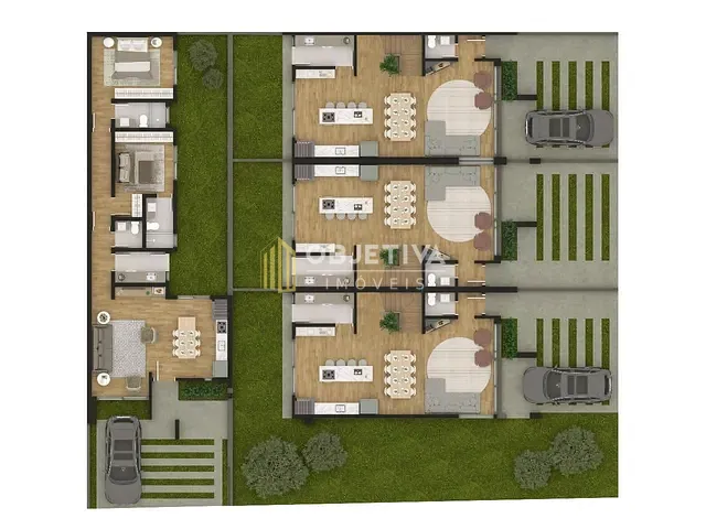 Casa com 100m² 2 quartos e 3 banheiros, à venda, no bairro Cidade Nova em Ivoti