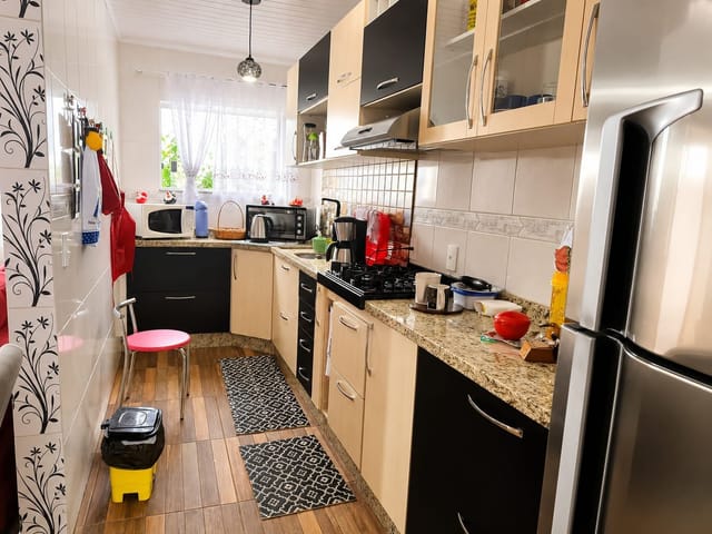 Casa com 62m² 2 quartos e 1 banheiro, à venda, no bairro Jardim Carvalho em Ponta Grossa