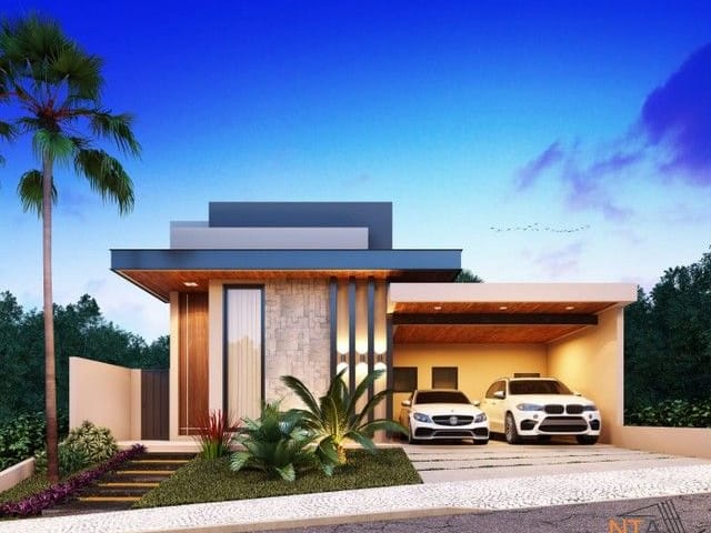 Foto do Casa - Casa com 3 dormitórios à venda, 160 m² por R$ 1.117.000,00 - Condomínio Terras do Vale - Caçapava/SP | RUSSI IMÓVEIS