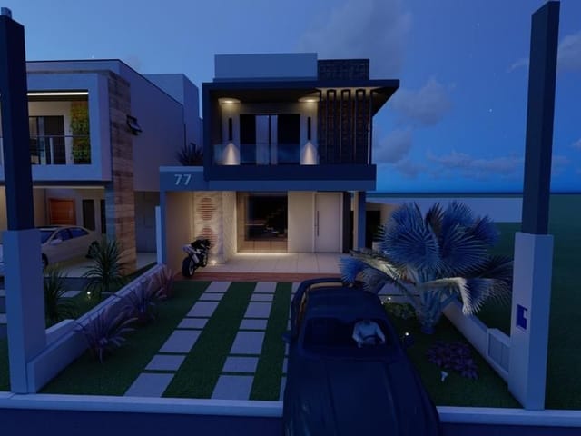 Foto do Casa - Casa à venda 3 Quartos, 1 Suite, 4 Vagas, 200M², Jardim Jacinto, Jacareí - SP | Condomínio Bosque dos Manacás | RUSSI IMÓVEIS