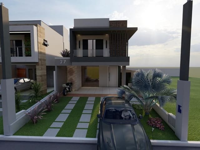 Foto do Casa - Casa à venda 3 Quartos, 1 Suite, 4 Vagas, 200M², Jardim Jacinto, Jacareí - SP | Condomínio Bosque dos Manacás | RUSSI IMÓVEIS